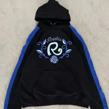 뱅드림 Roselia 커버 컬렉션 후드티 블랙 L