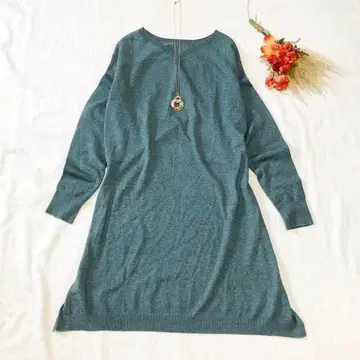 SLOBE IENA (울 혼방) 전신만 롱 니트 개성 있고 스타일리시함