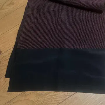 빈티지 마이크로 스트라이프 스카프/스톨