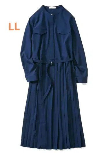 IEDIT 플리츠 절개 원피스 펠리시모