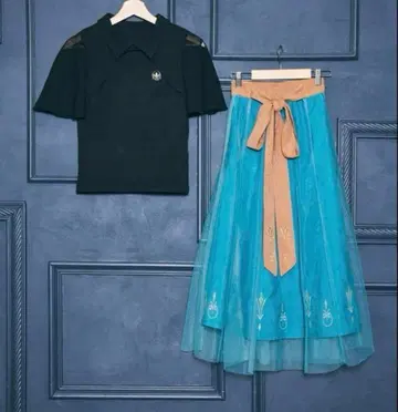최종 가격 시마무라  Disney 안나 엘사 세트 S 사이즈