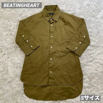 BEATINGHEART 긴팔 셔츠 밀리터리 셔츠 캐주얼 여성용
