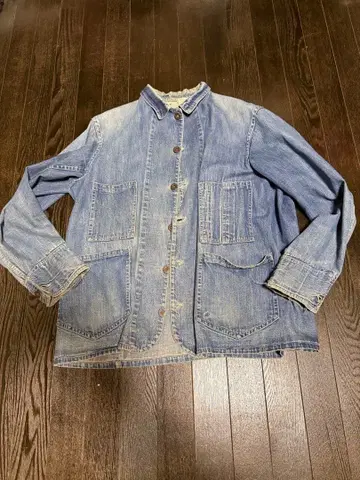 20s30s 빈티지 커버올 chore jaket 월계수 짧은 기장