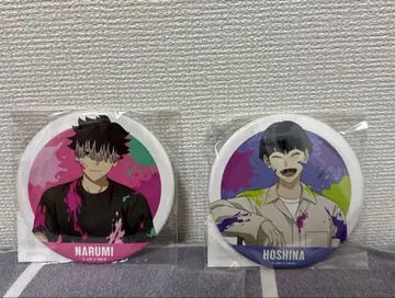 [ 미개봉 ] 괴수 8호 나루미 호시나 페인트 스타일 ver. 캔뱃지