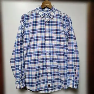 [ 새상품급 ] VAN 밴자켓 버튼다운 셔츠 체크 L