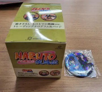 나루토 나무 위 전투 ver. 트레이딩 홀로그램 캔뱃지 및 구매 혜택