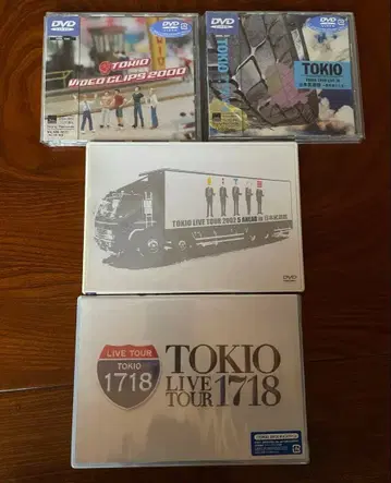 TOKIO 쟈니즈 DVD MV집 라이브 4장 세트