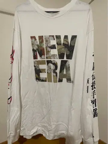 NEW ERA 가부키 디자인 롱T 긴팔T셔츠 XL