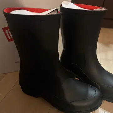 새상품 fitflop 블랙 레인부츠