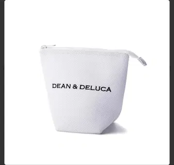 새상품 DEAN&DELUCA 쿠션 백 인 백 화이트 S 사이즈