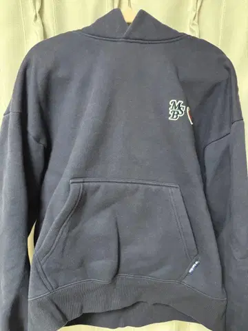 My Sugar Babe 네이비 풀오버 후드티