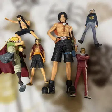 원피스 액션 피규어 6체 세트