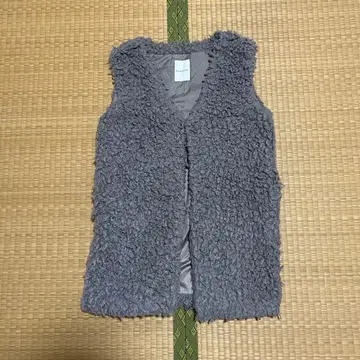 AZUL BY MOUSSY 그레이 퍼 베스트