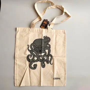COOPH 쿠프 캔버스 백 OCTOGRAPHER 문어 사진가