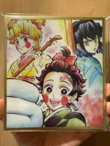 귀멸 아크릴 색지 탄지로 젠이츠 이노스케