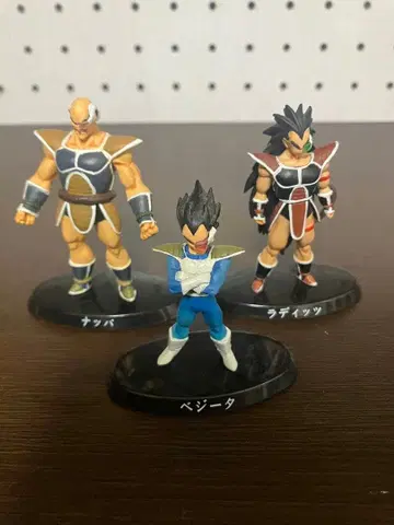 드래곤볼 피규어 세트 베지터, 내퍼, 라데츠