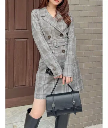 테일러드 자켓 원피스