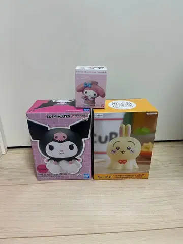 산리오 치이카와 (먼작귀) 프라이스 피규어 3종