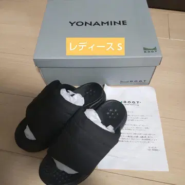 YONAMINE 정돈 룸슈즈 여성용 패브릭 소재