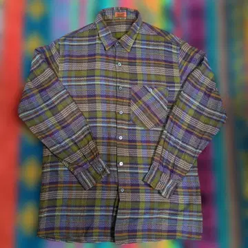 MISSONI 체크 무늬 코튼 셔츠 48