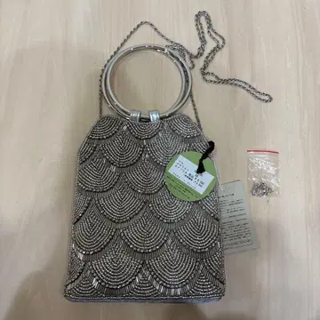 NOCTILUCA 비즈 자수 핸드백