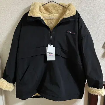 [ JAVA자바 ] 리버서블 하프 지퍼 블루종