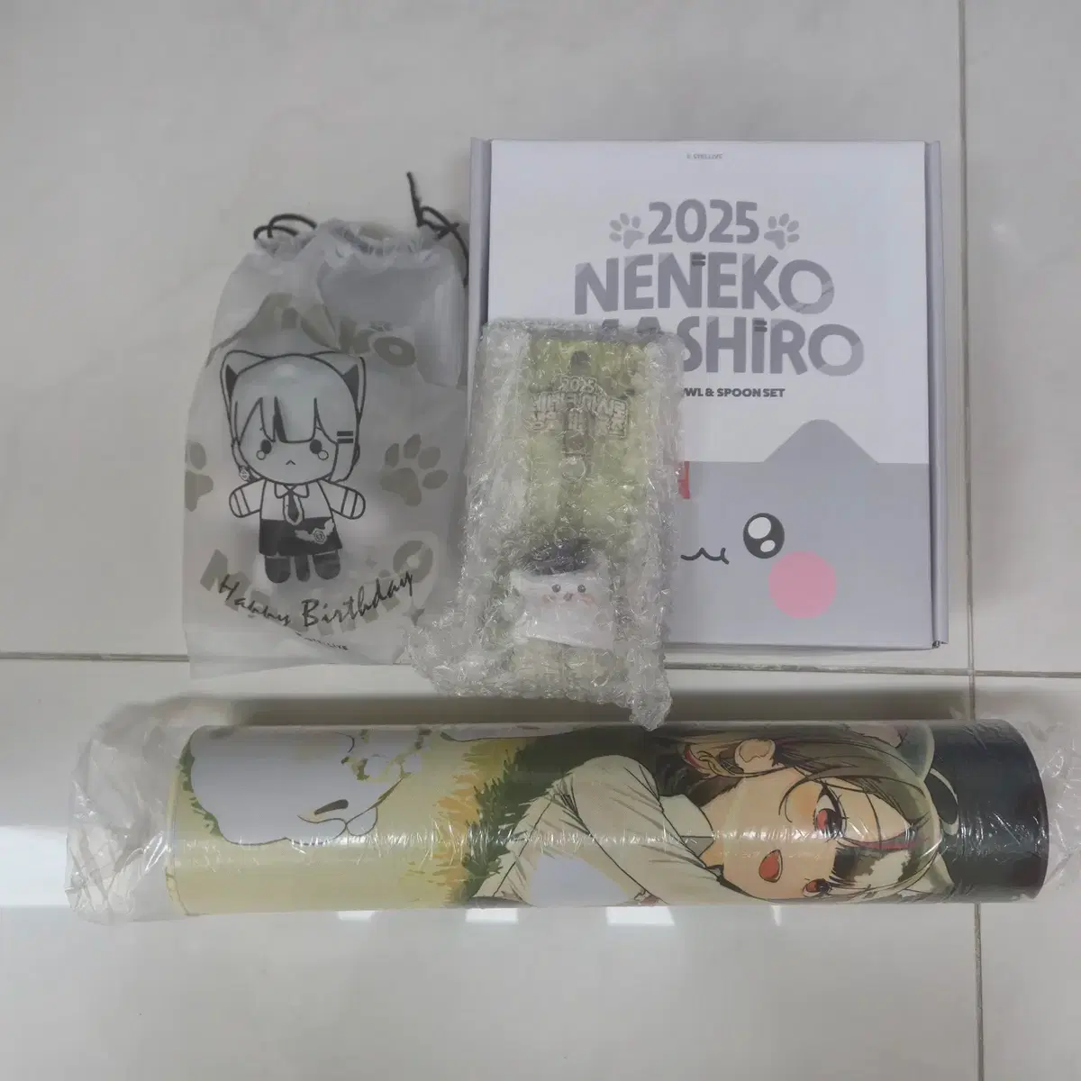 Stellive Neneko Mashiro 2025 birthday goods bulk sale.