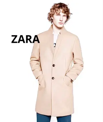 ZARA 체스터 코트 베이지 정가 3만