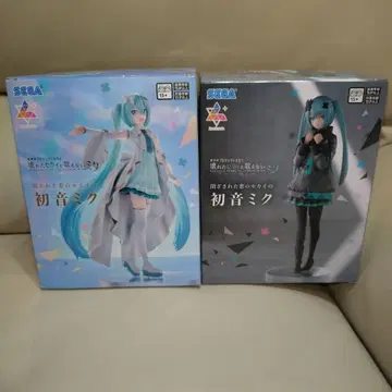 Luminata 부서진 세계와 노래할 수 없는 미쿠 피규어 세트