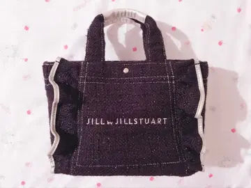 JILL by JILLSTUART 프릴 토트백 (소) 라메