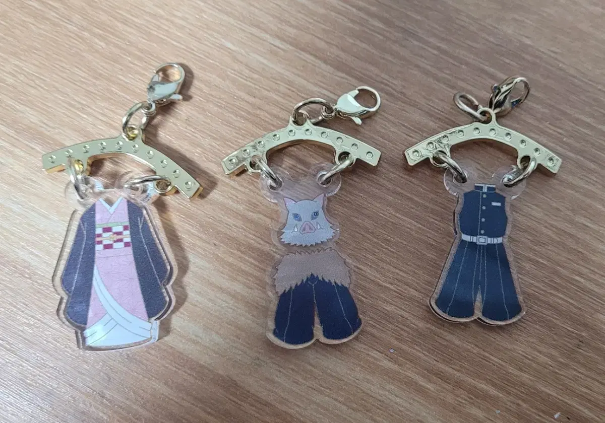 Demon Slayer Kimetsu no Yaiba Nezuko Inosuke Tengen Uniform Acrylic Keyring