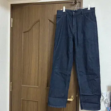 유니클로 블루 데님 팬츠