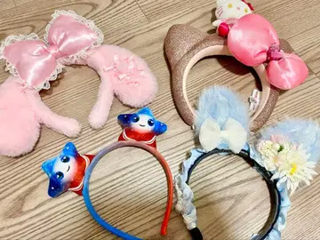 오사카 만박 유니버셜 등 머리띠 4개 세트