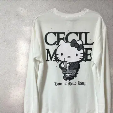 산리오 헬로키티 CECIL Mc BEE 맨투맨