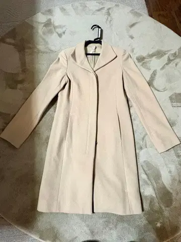 ANAYI 베이지 체스터 코트 36