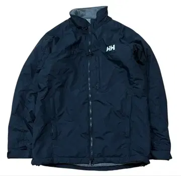 헬리 한센 원포인트 로고 드로 코드 나일론 자켓