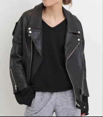 Lisiere 레더 라이더스 자켓 36