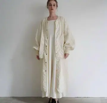 acka quijlting long down jacket