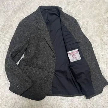 마가렛호웰 해리스 트위드 테일러드 자켓 울 S