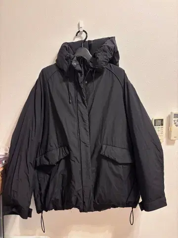 [ 새상품급 ] nano universe 니시카와 다운 후드 부착