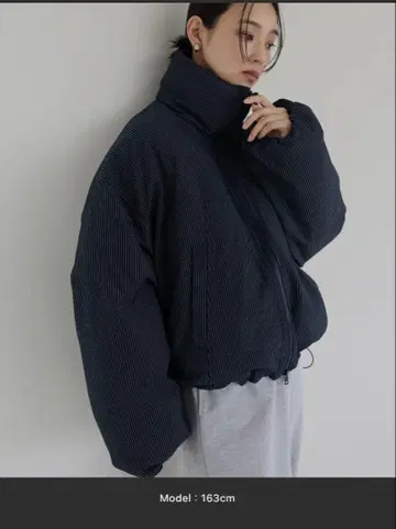 패딩 숏 다운 자켓