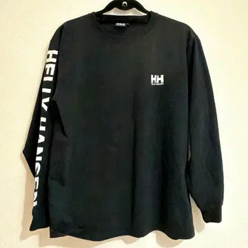 HELLY HANSEN 블랙 블랙 긴팔 T셔츠