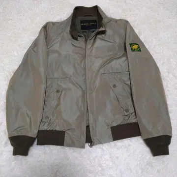 레어 HUNTING WORLD ITALY LIMONTA 와펜 로고 블루종