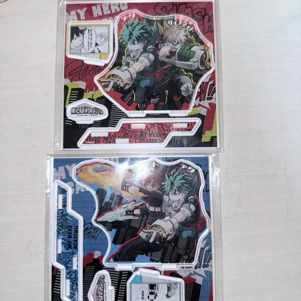 (Bulk) Todoroki Shoto, Bakugo Katsuki, Midoriya Izuku Original Drawing Exhibition Acrylic