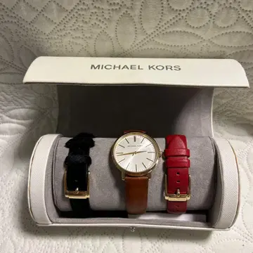 마이클코어스 MICHEAL KORS 여성용 손목시계 벨트 세트