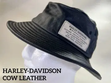 HARLEY-DAVIDSON 버킷햇 빈티지 가죽햇