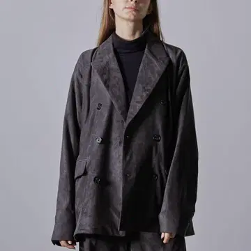 [ CLEL ] 테일러드 자켓 차콜 그레이