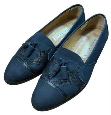 80s perry ellis 태슬 로퍼 네이비 25EEE