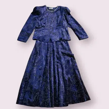 마더스 드레스 스커트 셋업 미세스 포멀 네이비 11호 L 사이즈