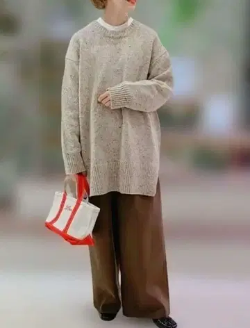 어반 리서치 FORK&SPOON 오버 사이즈 네프 니트